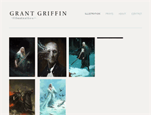 Tablet Screenshot of ggriffinart.com